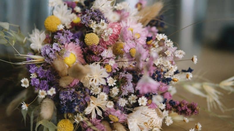 Comment faire sécher un bouquet ?